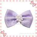 boutique garment accessories, Satin Bows with 7pcs pearl,underwear bow